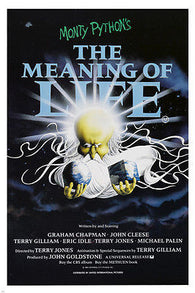 MONTY PYTHON'S THE MEANING OF LIFE movie poster WACKY BRITISH WIT 24X36