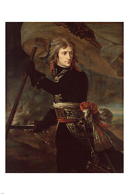 BARON ANTOINE-JEAN GROS Napoleon Bonaparte On The Bridge 24X36 Art Poster