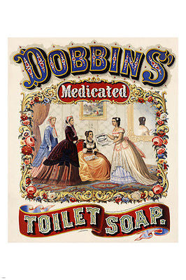 1869 old fashion American ad poster 24X36 elegant GREAT FOR HOME DECOR