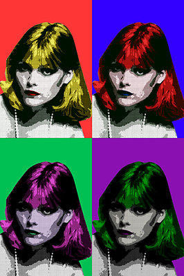 ACTRESS michelle pfeiffer CELEBRITY pop art poster MULTIPLE IMAGES 24X36