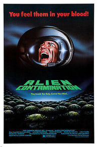 ALIEN contamination MOVIE poster SPOOKY SCI-FI bodily invasion HORROR 24X36