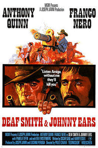 ANTHONY QUINN FRANCO NERO Death Smith & Johnny Ears MOVIE poster GUNS 24X36