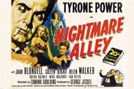 NIGHTMARE ALLEY film noir movie POSTER joan BLONDELL tyrone POWER 24X36