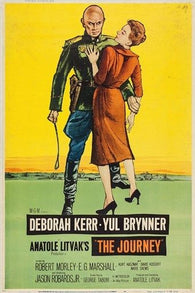 THE JOURNEY vintage movie poster DEBORAH KERR YUL BRYNNER unique 24X36 NEW