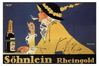 sohnlein RHEINGOLD vintage poster FRITZ carl GEORG rumpf GERMANY 1914 24X36