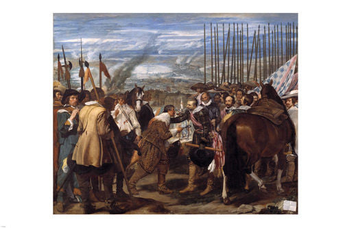 VELASQUEZ - THE SURRENDER OF BREDA poster FINE ART historic 24X36  -PW0