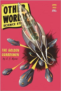 OTHER WORLDS vintage comic book cover poster APRIL '52 science fiction 24X36