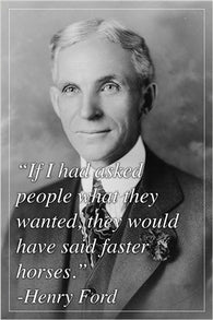 HENRY FORD, INDUSTRIALIST motivational inspirational QUOTE POSTER 24X36