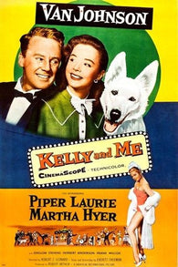 PIPER LAURIE VAN JOHNSON kelly and me MOVIE POSTER real adventure 24X36 HOT