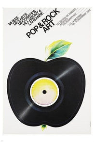 pop and rock VINTAGE ART POSTER swiss museum design COLLECTORS 24X36 unique