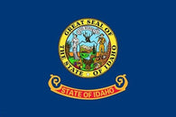 IDAHO STATE FLAG POSTER official historic political collectors new 24X36