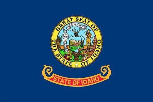 IDAHO STATE FLAG POSTER official historic political collectors new 24X36