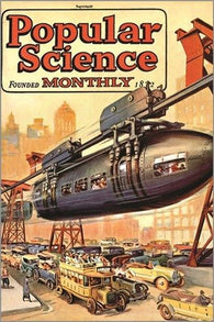 POPULAR SCIENCE monthly magazine VINTAGE COVER POSTER retro techie 24X36 HOT