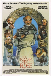 THE NAME OF THE ROSE classic movie poster SEAN CONNERY star actor 24X36 NEW