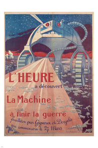 the machine to end the war VINTAGE POSTER henri ontassier france 1917 24X36