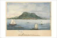 TRAVELS IN PERU vintage painting poster CLEMENTS ROBERT MARKHAM 1853