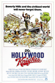 THE HOLLYWOOD KNIGHTS movie poster BEVERLY HILLS SEX COMEDY antics  24X36