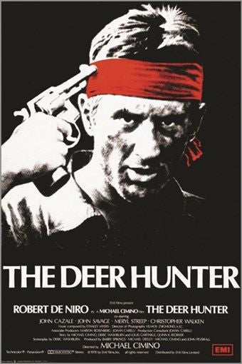 the DEER HUNTER vintage movie poster ROBERT DENIRO universal 1978 24X36 HOT