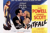 PITFALL FILM NOIR movie poster lizbeth SCOTT dick POWELL jane WYATT 24X36  -PW0