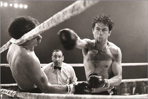 ROBERT DE NIRO vintage movie still poster RAGING BULL boxing ring 24X36 HOT