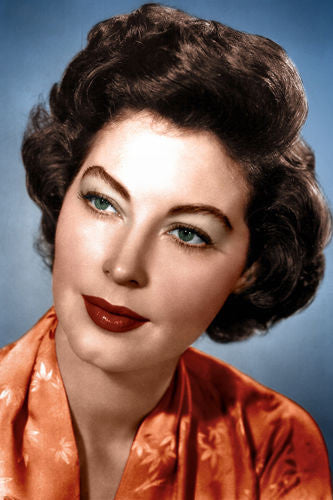 AVA GARDNER head shot poster SENSUAL collectible top QUALITY UNIQUE 24X36