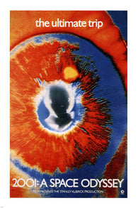 2001 A SPACE ODYSSEY movie poster STANLEY KUBRICK 1968 sci-fi alien 24X36  - SW0