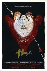 DAVID BOWIE SUSAN SARANDON the hunger movie poster 1983 BRITISH HORROR 24X36