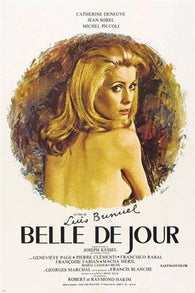 catherine deneuve BELLE DE JOUR vintage MOVIE POSTER sexy kitten 24X36 HOT
