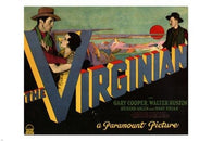 GARY COOPER in the VIRGINIAN movie poster victor fleming 1929 24X36 WESTERN