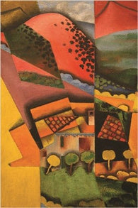 le jour ni l'heure VINTAGE PAINTING POSTER juan gris SPANISH ARTIST 24X36