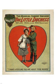 the little duchess VINTAGE poster THE MUSICAL COMEDY SUCCESS  series 24X36