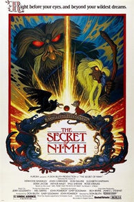 the SECRET LIFE of NIMH 1982 movie poster AMIMATED unique KIDS story 24X36