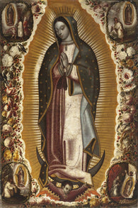LADY GUADALUPE POSTER Manuel de Arellano 1691 - Virgin RARE HOT NEW 24x36