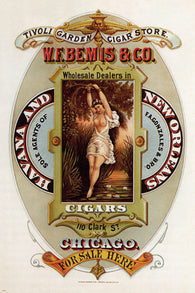 Cigars Vintage Ad Poster United States 1872 24X36 Memorabilia Prized Rare
