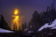 INCREDIBLE sunlight reflection PHOTO POSTER mountain wilderness PRIZED 24X36