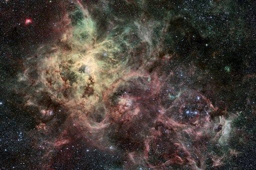 NEBULA GALAXY STARS UNIVERSE poster 24X36 SPOTS FLASHES OUTER SPACE - QW0