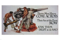 they ARE at the FRONT VINTAGE POSTER F X Leyendecker US 1917 24X36 Enlist