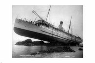 William Howard Case S.S. PRINCESS MAY Shipwrecked PHOTO POSTER Alaska 24X36