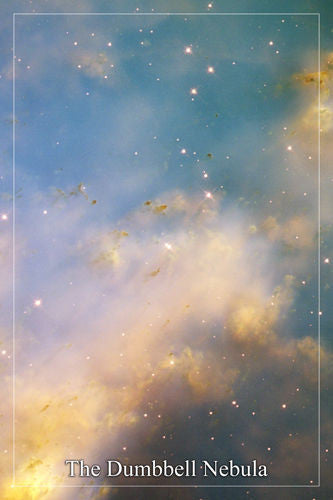 THE DUMBBELL NEBULA Hubble Space Telescope image POSTER 24X36 detailed