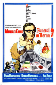 michael CAINE eva RENZI funeral IN BERLIN movie poster DANGER drama 24X36