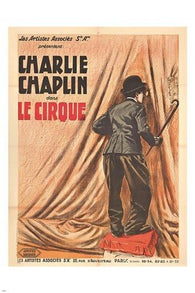 CHARLIE CHAPLIN LE CIRQUE french vintage movie poster COMEDIC GENIUS 24X36