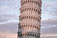 leaning tower of PISA vintage HISTORIC PHOTO POSTER collectors rare 24X36