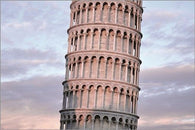 leaning tower of PISA vintage HISTORIC PHOTO POSTER collectors rare 24X36