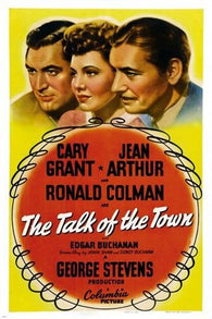 the TALK of the TOWN movie poster 1942 CARY GRANT ronald coleman 24X36 NEW