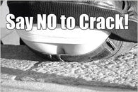 SAY NO TO CRACK hilarious statement photo poster B/W butt cheeks 24X36 HOT
