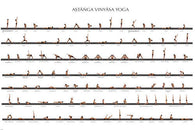 YOGA CHART POSTER Rare Hot New 24x36- VW0