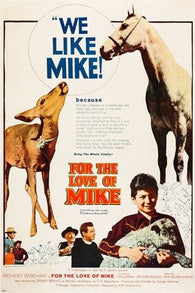 for the love of mike MOVIE POSTER kids animals priest ENDEARING 24X36 gem