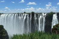 VICTORIA FALLS stunning waterfall poster SOUTHERN AFRICA nature beauty 24X36