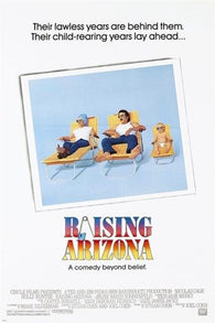 holly HUNTER nicholas CAGE raising arizona '87 MOVIE poster 24X36 FUNNY GEM