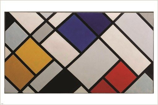 1925 THEO VAN DOESBURG contra composition of dissonances xvi POSTER 24X36